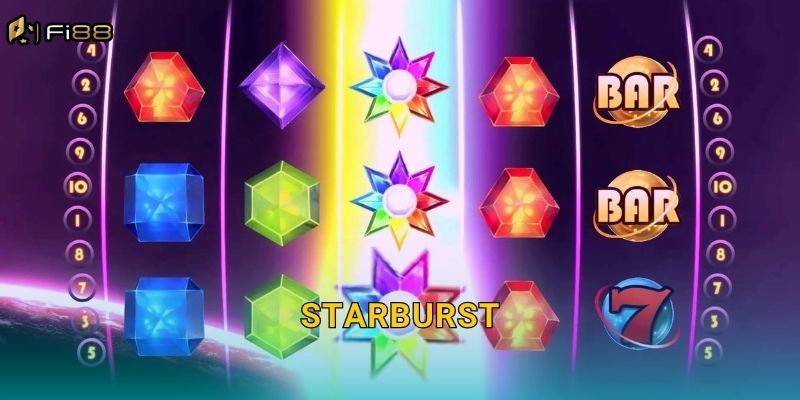 Starburst Fi88: Chiếu Sáng Ngân Hà Với Slot Game Huyền Thoại